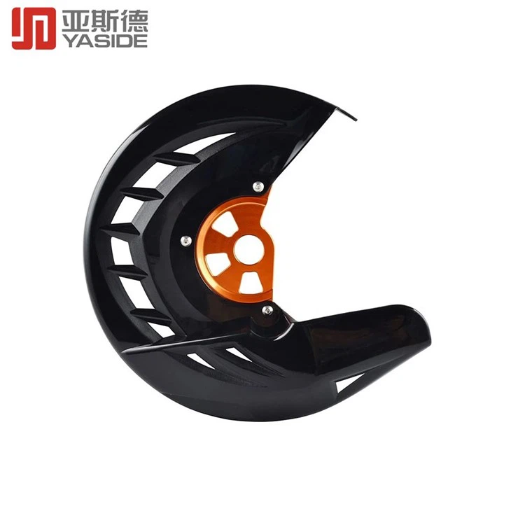 CNC Machined Metal Front Brake Disc Guard Machining For Motorcycle