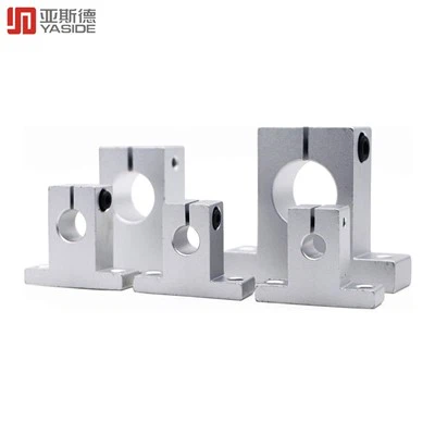 CNC alwminiwm siafft cymorth llinellol Rhannau-ffatri